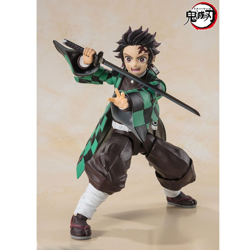 Demon Slayer Kimetsu No Yaiba SH Figuarts Tanjiro Kamando 14cm 